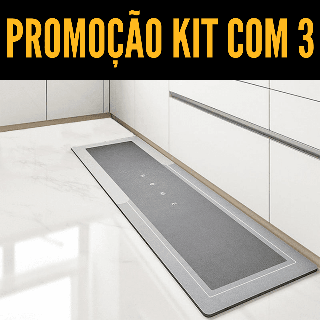 Tapete Antiderrapante e Absorvente Premium - Lojas Versalla