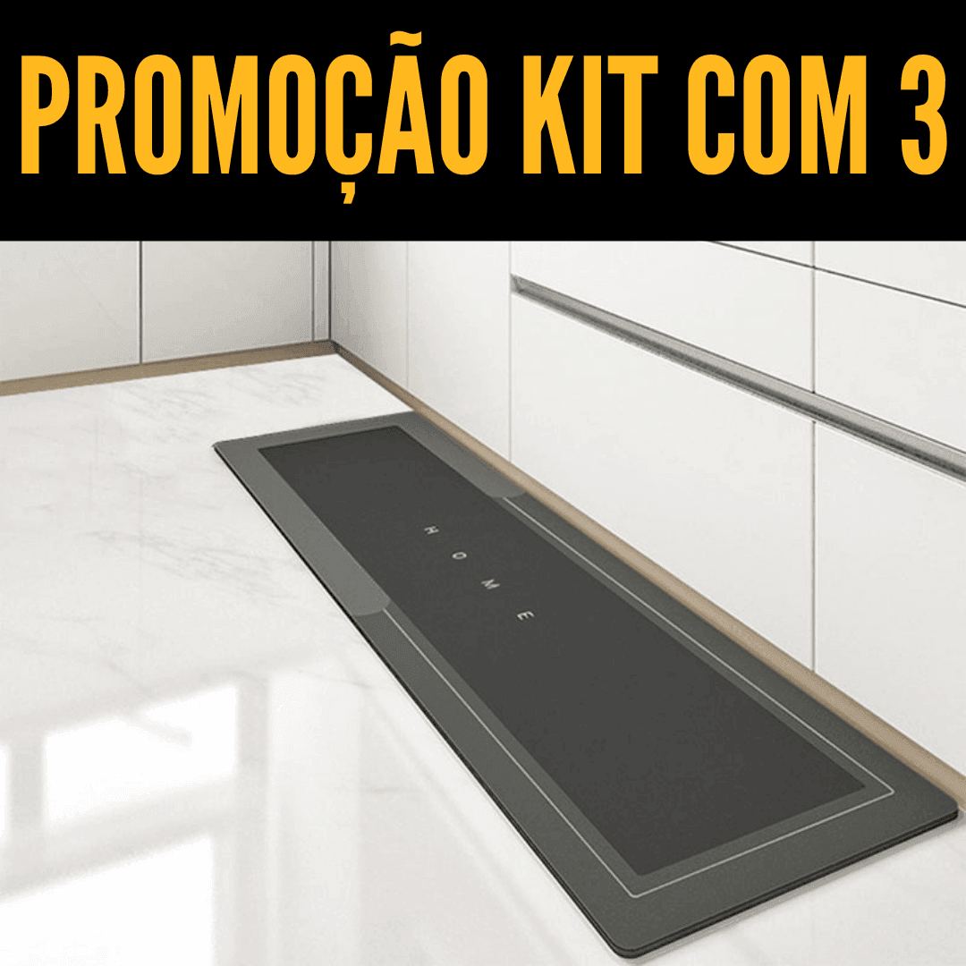 Tapete Antiderrapante e Absorvente Premium - Lojas Versalla