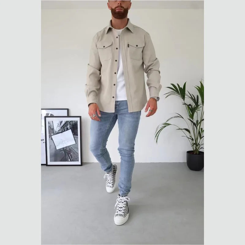 Jaqueta Masculina Casual E.M