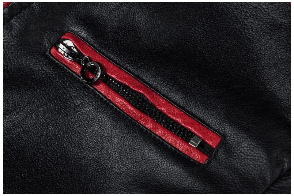 Jaqueta Masculina Motoqueiro Slim Impermeável ST