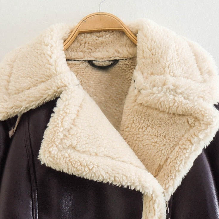 Jaqueta de Couro Feminina