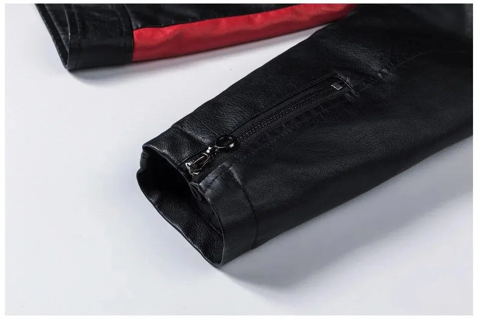 Jaqueta Masculina Motoqueiro Slim Impermeável ST