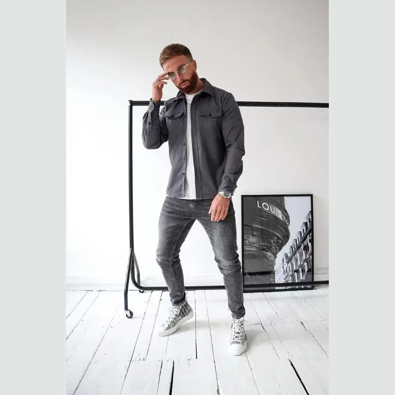 Jaqueta Masculina Casual E.M