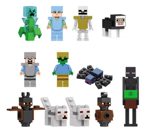 Caverna da Montanha Minecraft (1.000 Peças) - Lojas Versalla