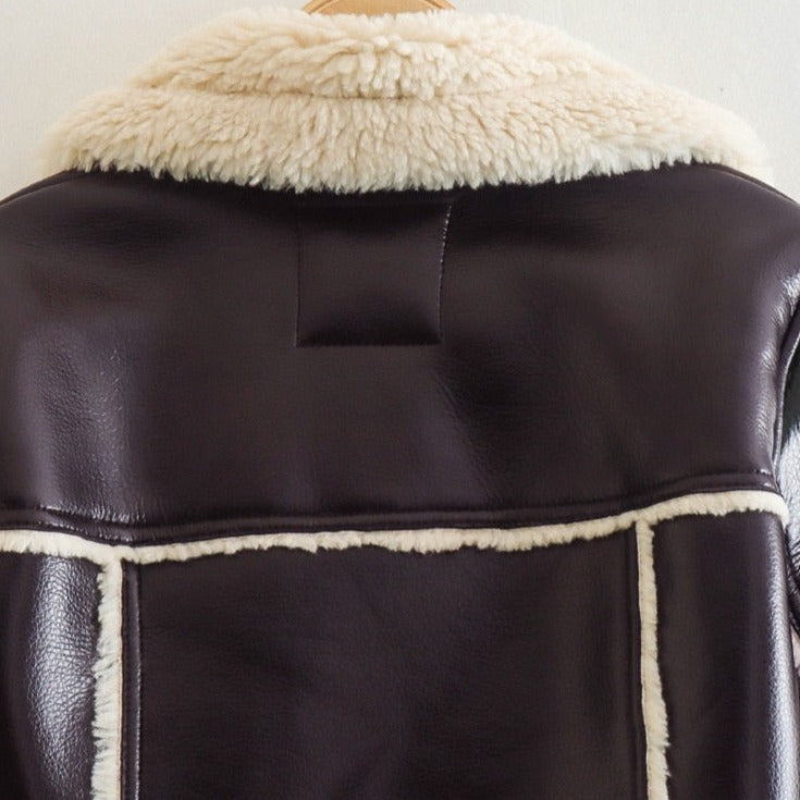 Jaqueta de Couro Feminina