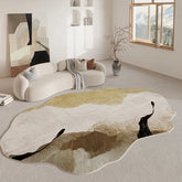 Tapete Irregular Macio Espessado Retrô Morada  Versalla