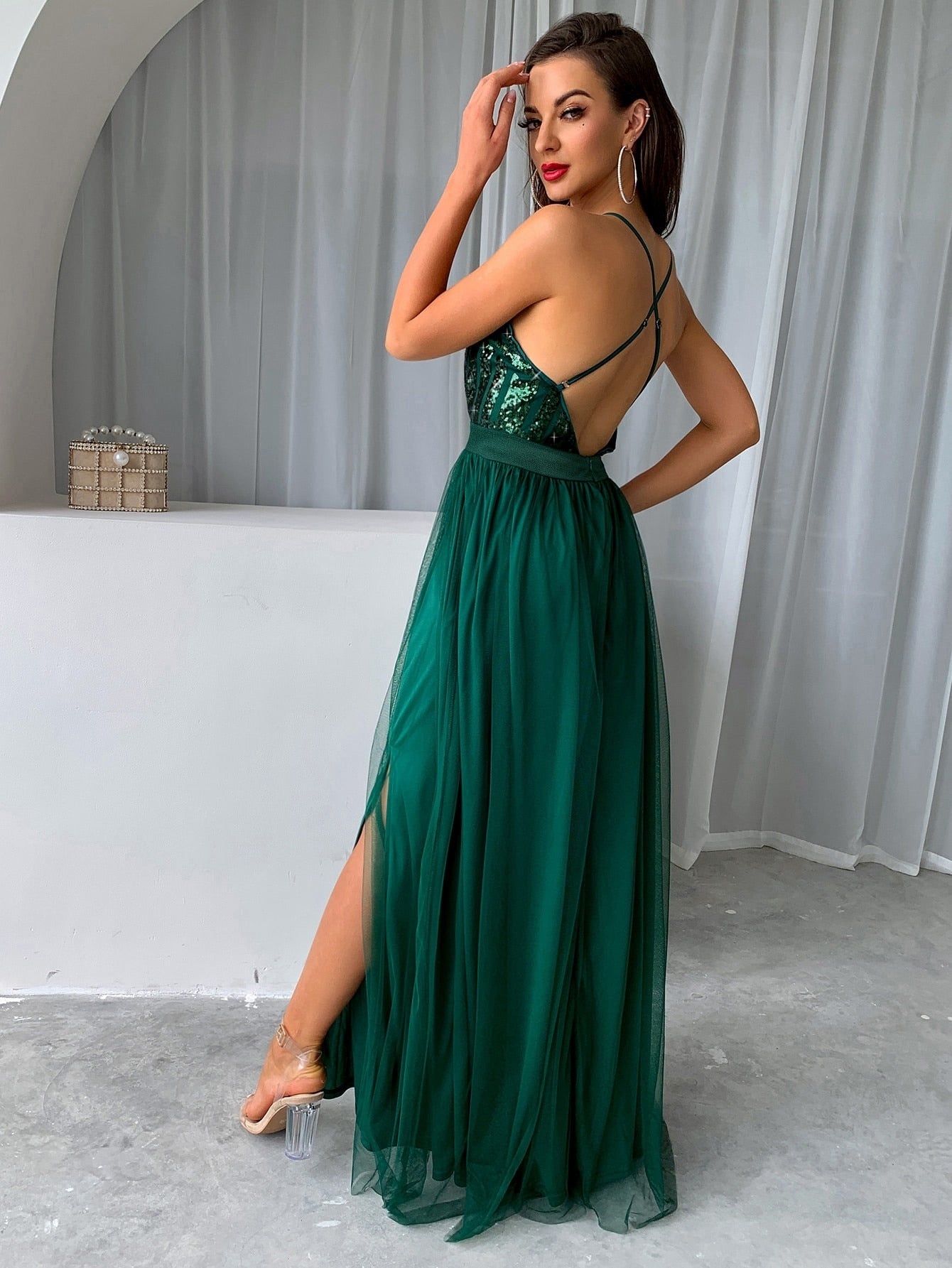 vestido longo raquel