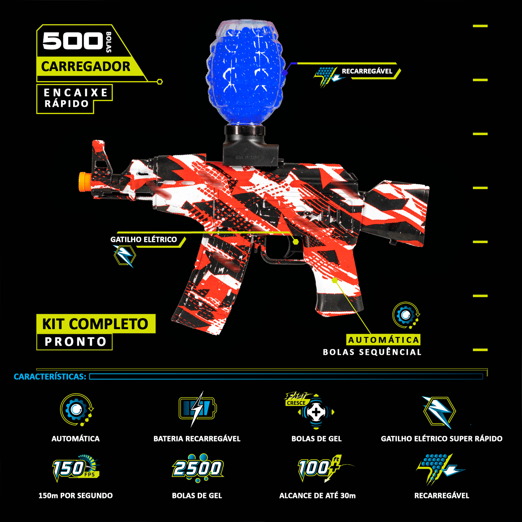 Lançadores OrbiGel AK - Versalla - Compre 1 Leve 2 ( PROMOÇÃO 2025 )