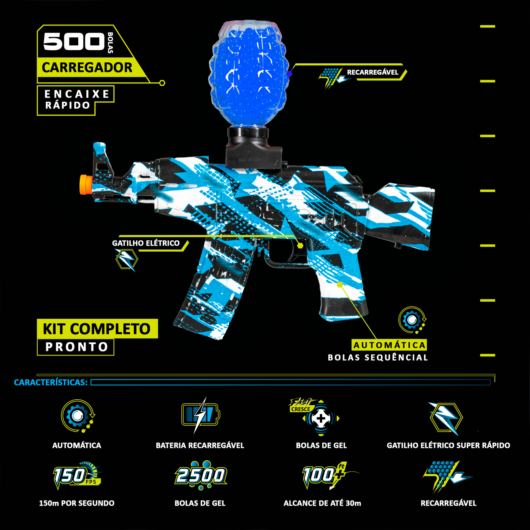 Lançadores OrbiGel AK - Versalla - Compre 1 Leve 2 ( PROMOÇÃO 2025 )