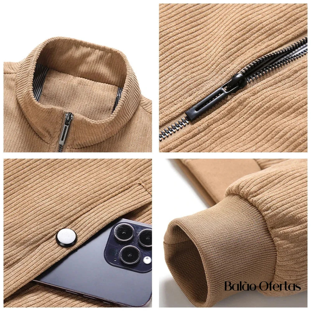 Jaqueta Masculina Elegante e Leve - Monza ( PROMOÇÃO DE INVERNO )