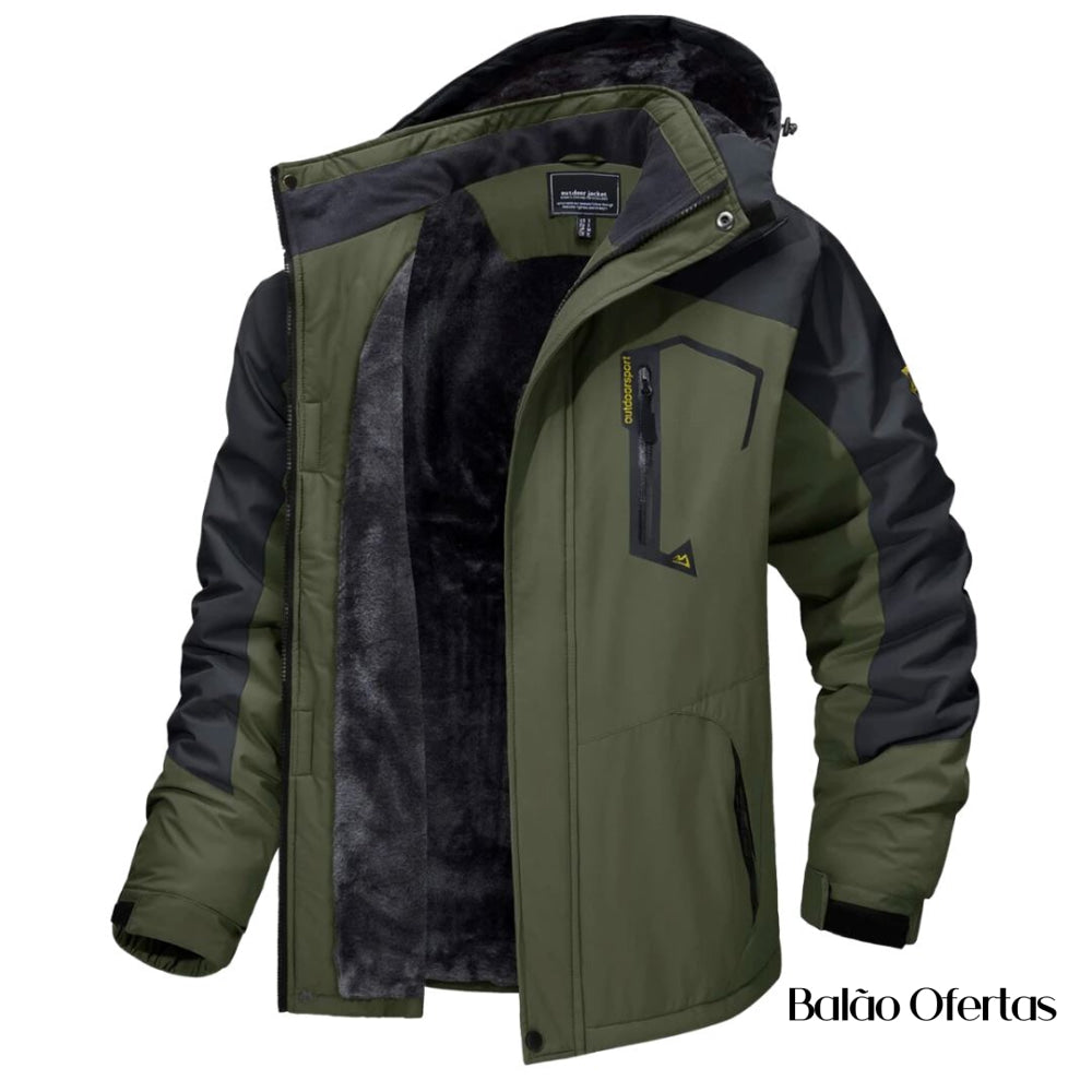 Jaqueta Masculina Forrada e Impermeável Verona ( PROMOÇÃO DE INVERNO )