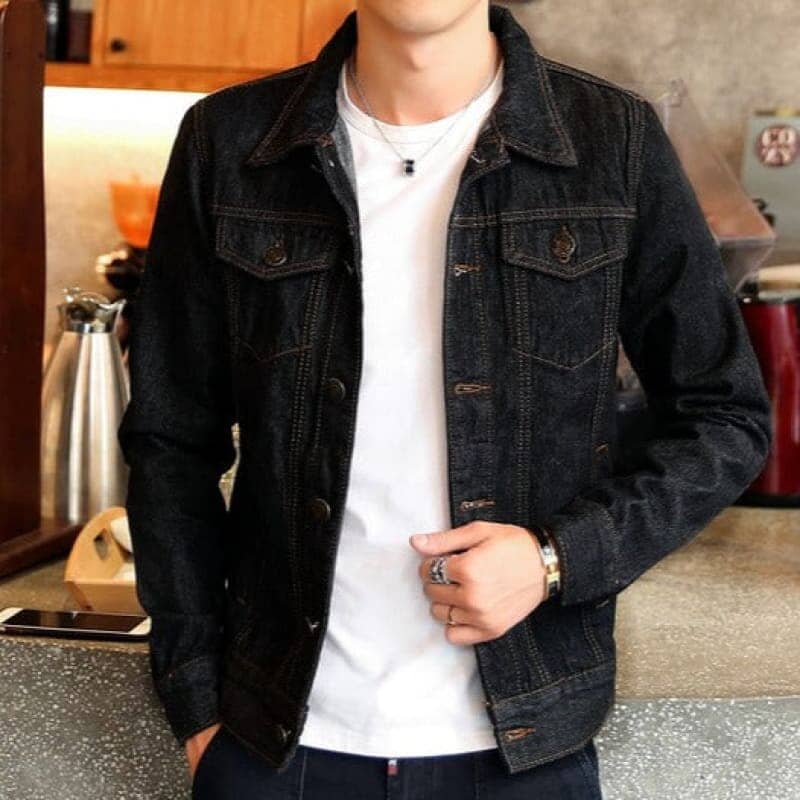 Jaqueta Masculina Jeans Elegant Slim - Loja Versalla