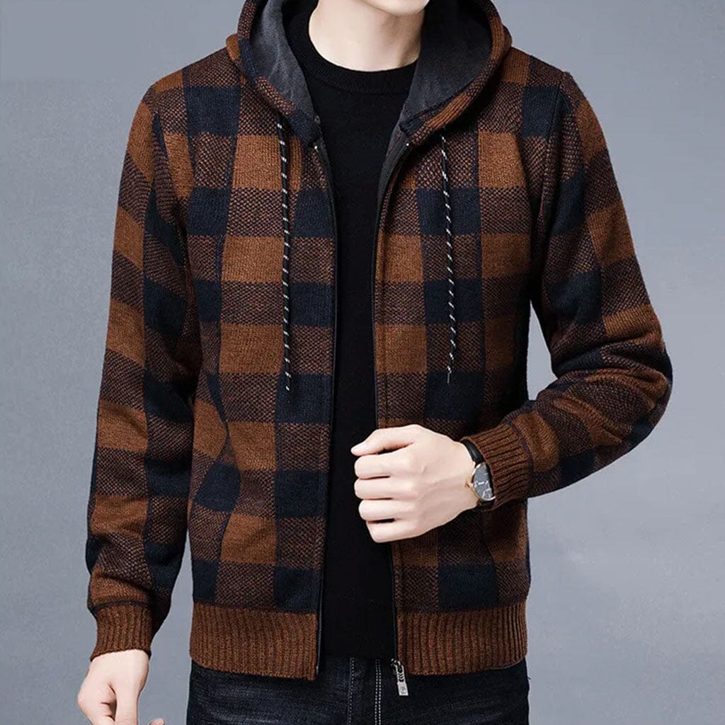 Jaqueta Masculina Xadrez Fashion - Loja Versalla  / Promoção de Inverno