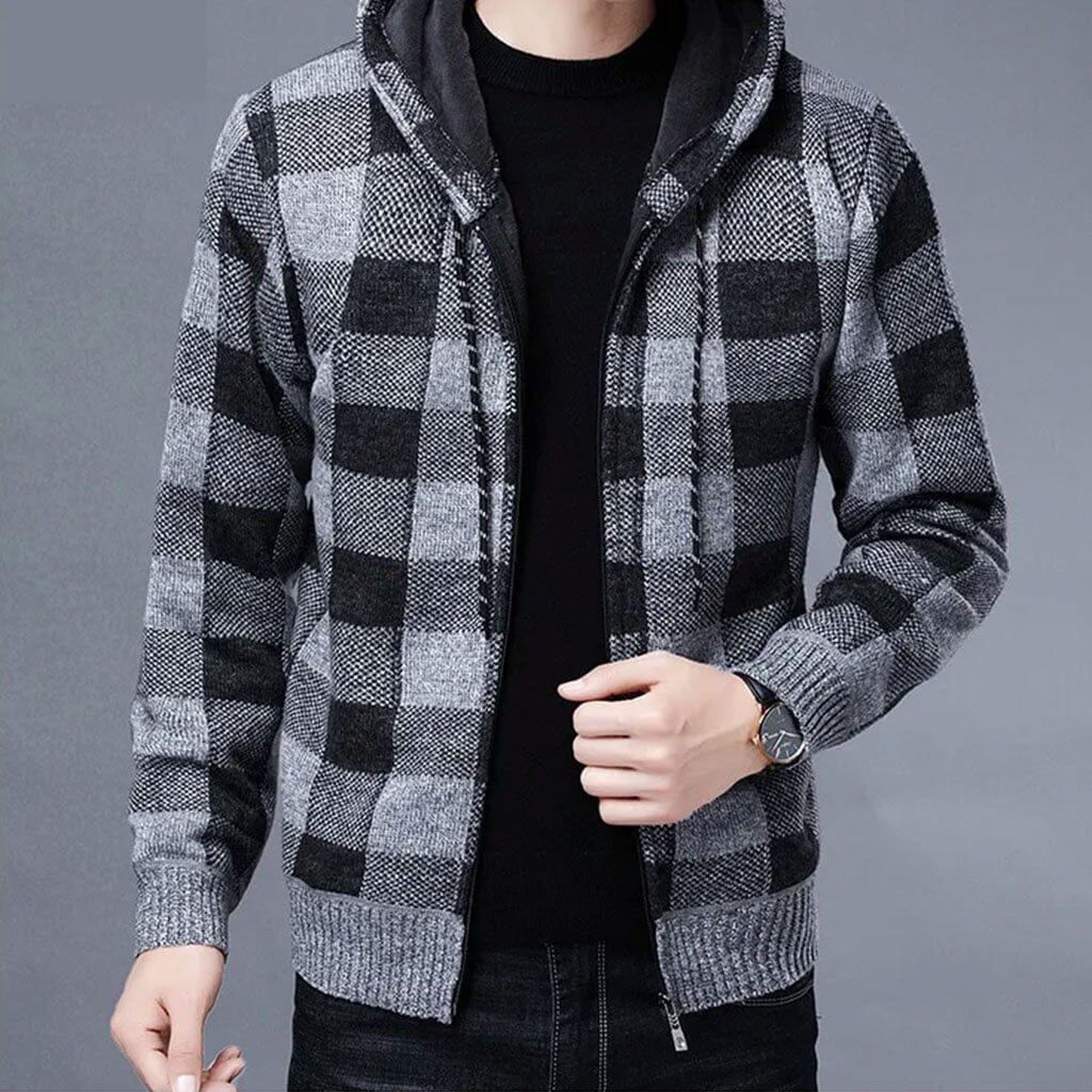 Jaqueta Masculina Xadrez Fashion - Loja Versalla / Promoção de Inverno