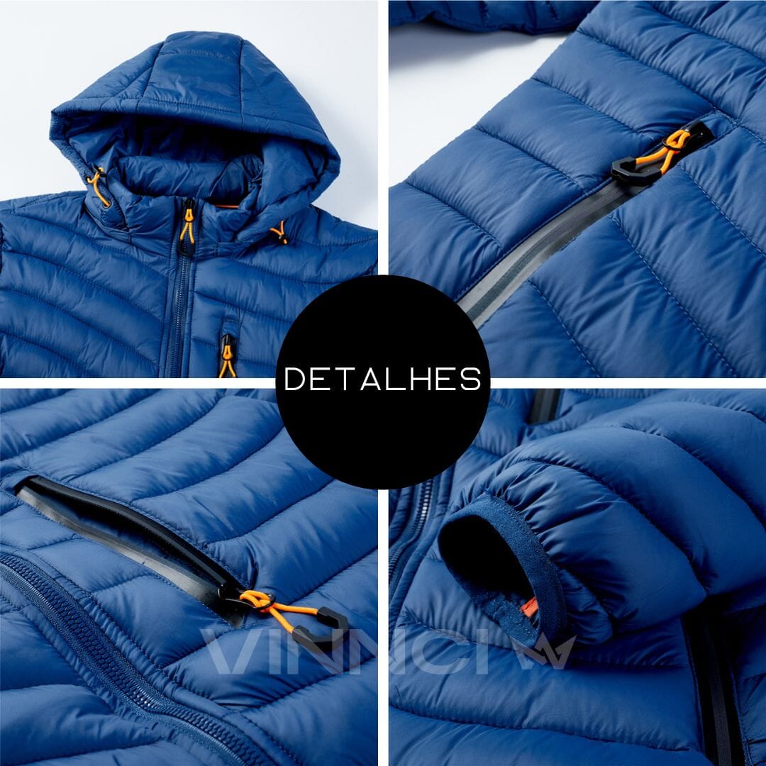Jaqueta Puffer Masculina IceWear - Suporta até -10ºC - Loja Versalla