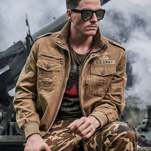 Jaqueta Masculina Aviador - Loja Versalla