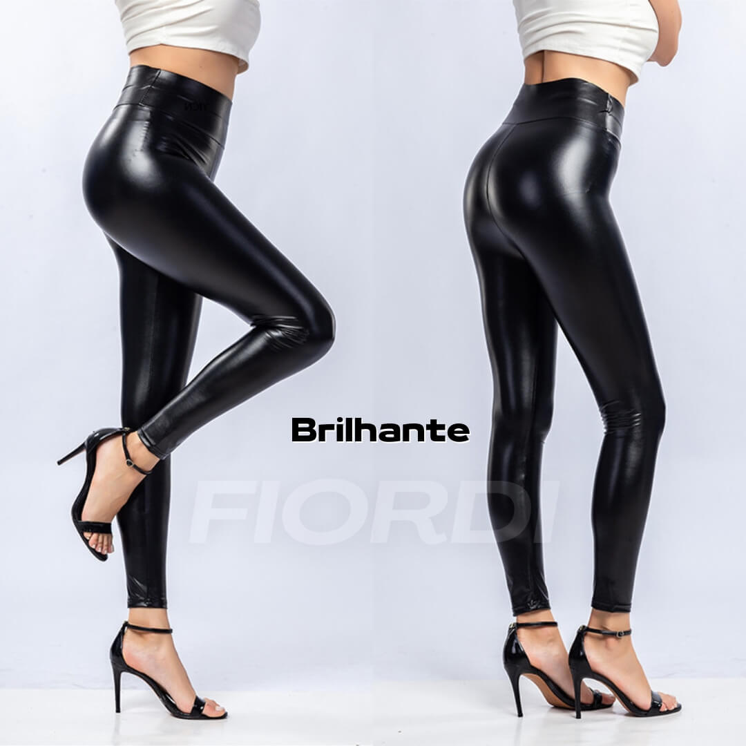 Calça de Couro Aveludada - HotLeg™ + Brinde Exclusivo
