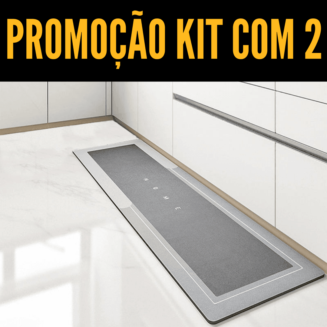 Tapete Antiderrapante e Absorvente Premium - Lojas Versalla