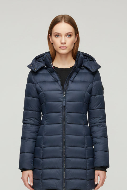 Jaqueta Parka Feminina Puffer Justa ao Corpo - Pantagonia