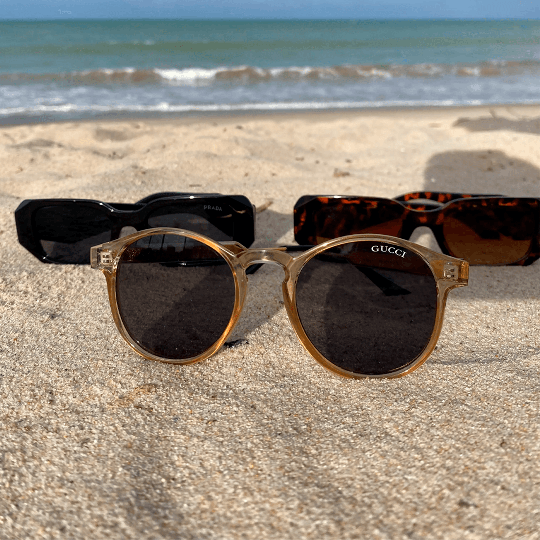 NOVEMBRO BLACK - 2 Óculos Unissex - Gucci | Prada - COMPRE 1 LEVE 2