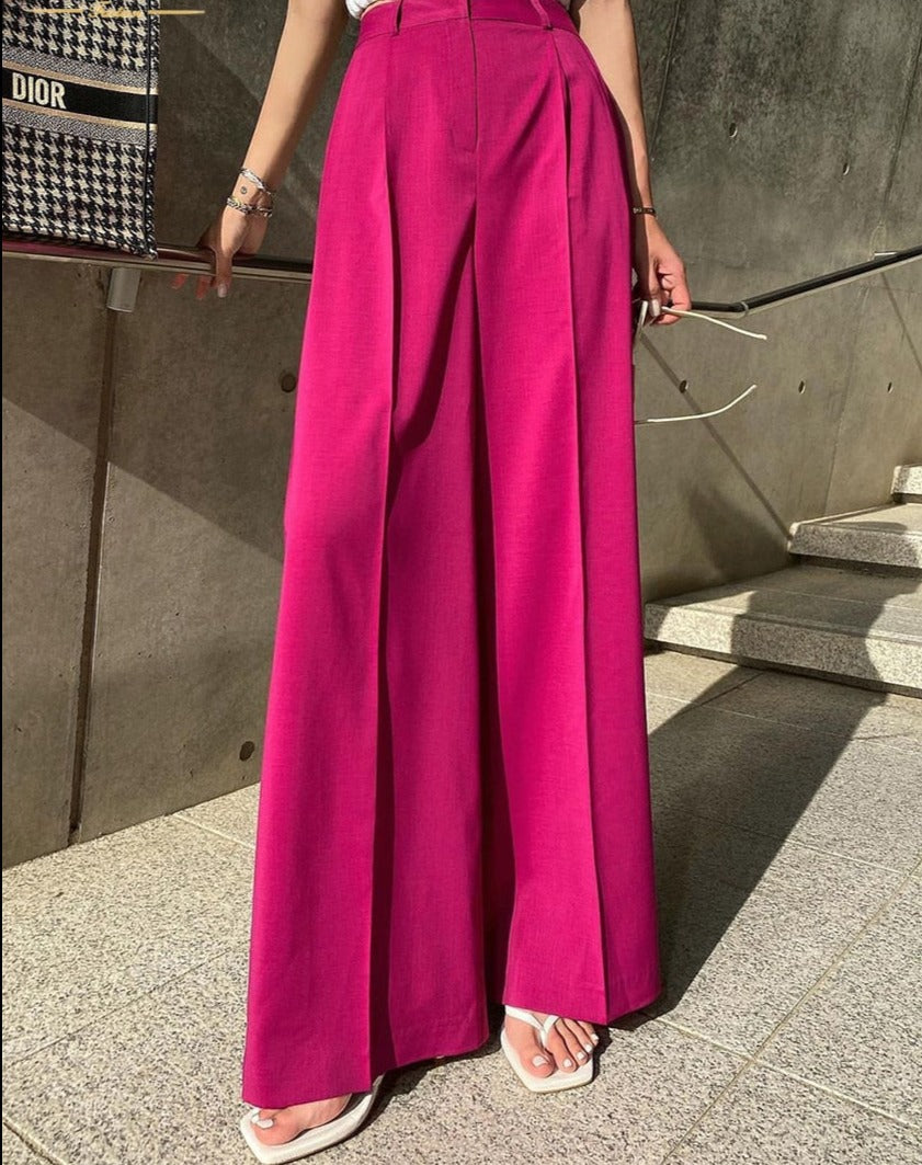 Calça Alfaiataria Rosa