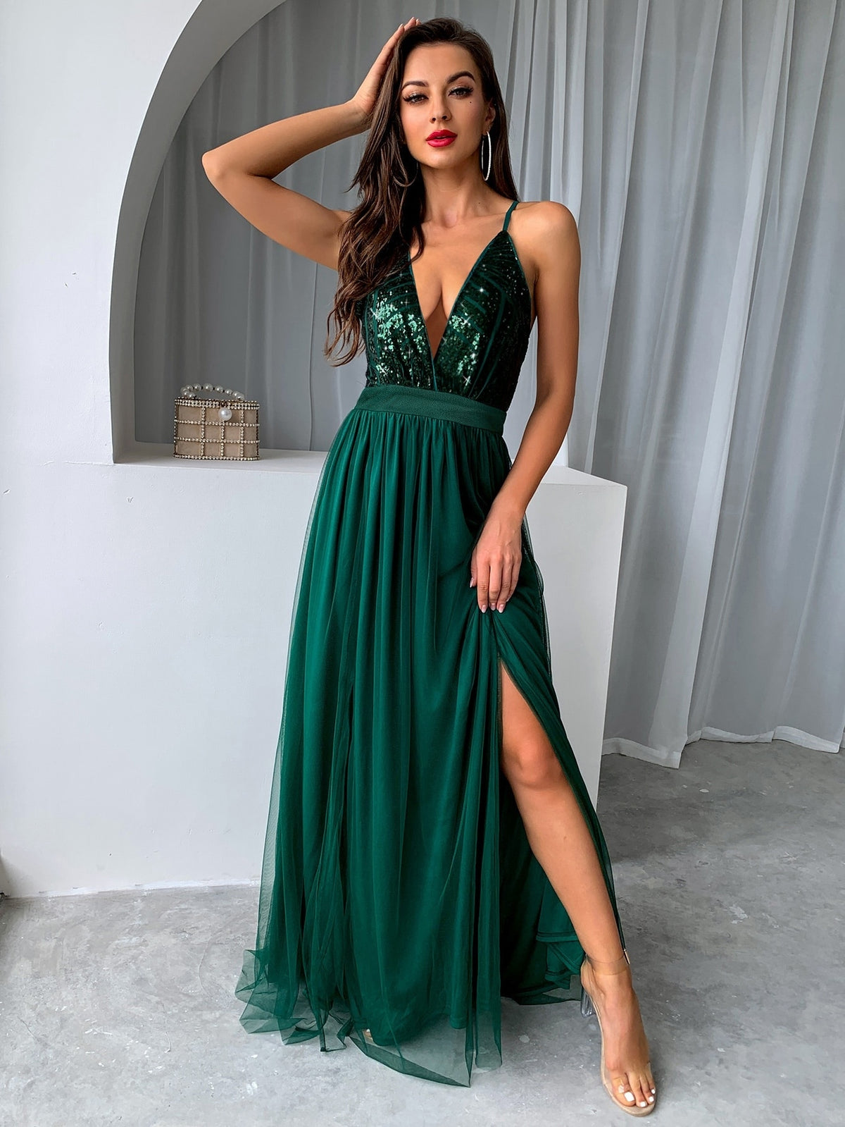 vestido longo raquel