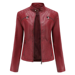 Jaqueta Feminina Casual com Zíper Estilo Streetwear - (Promoção de Inverno 2026)