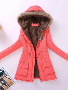 Jaqueta Parka Feminina Acolchoada com Saphira