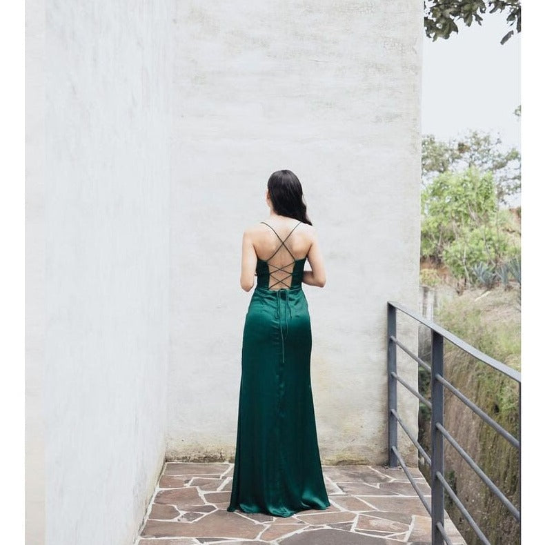 vestido longo élise