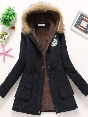 Jaqueta Parka Feminina Acolchoada com Saphira