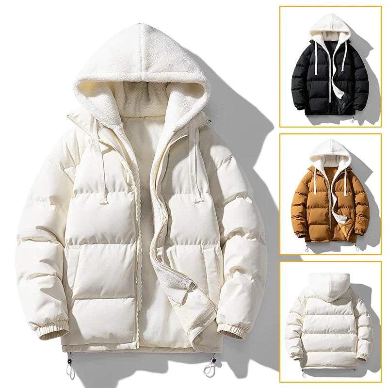 Jaqueta Bobojaco Masculina com Capuz JM ( PROMOÇÃO DE INVERNO )