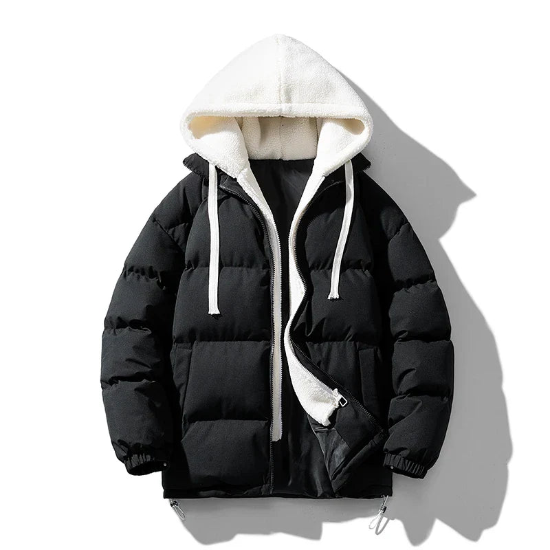 Jaqueta Bobojaco Masculina com Capuz JM ( PROMOÇÃO DE INVERNO )