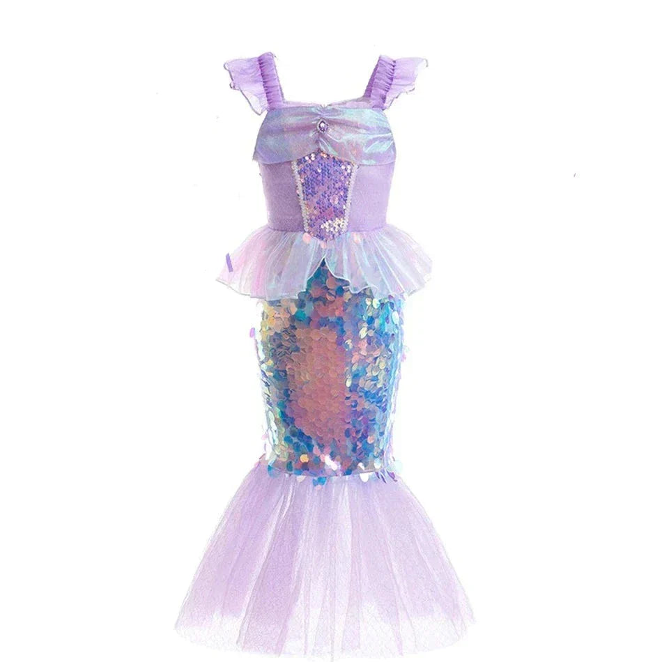 Fantasia Infantil Ariel Brilhante