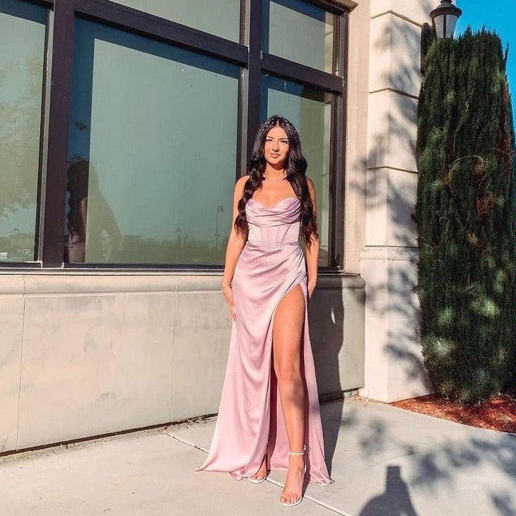 vestido longo élise