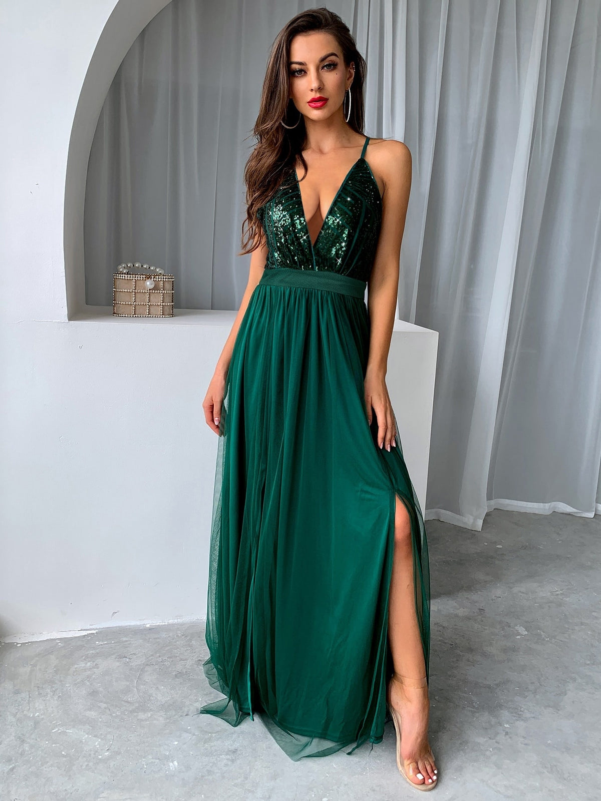 vestido longo raquel