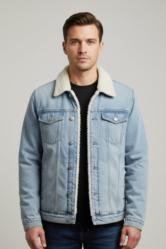 Jaqueta Jeans Masculina OV ( PROMOÇÃO DE INVERNO )