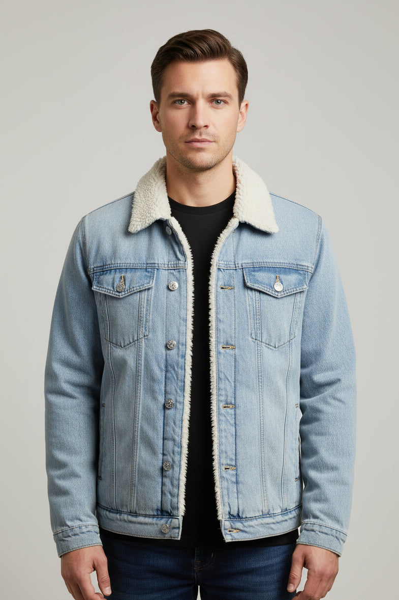 Jaqueta Jeans Masculina OV ( PROMOÇÃO DE INVERNO )