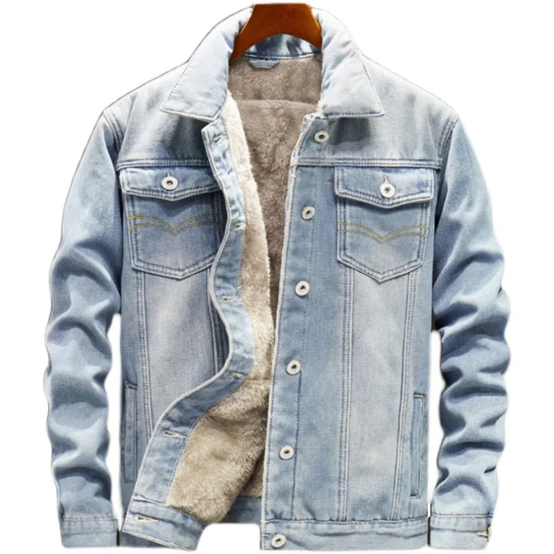 Jaqueta Jeans Masculina OV ( PROMOÇÃO DE INVERNO )