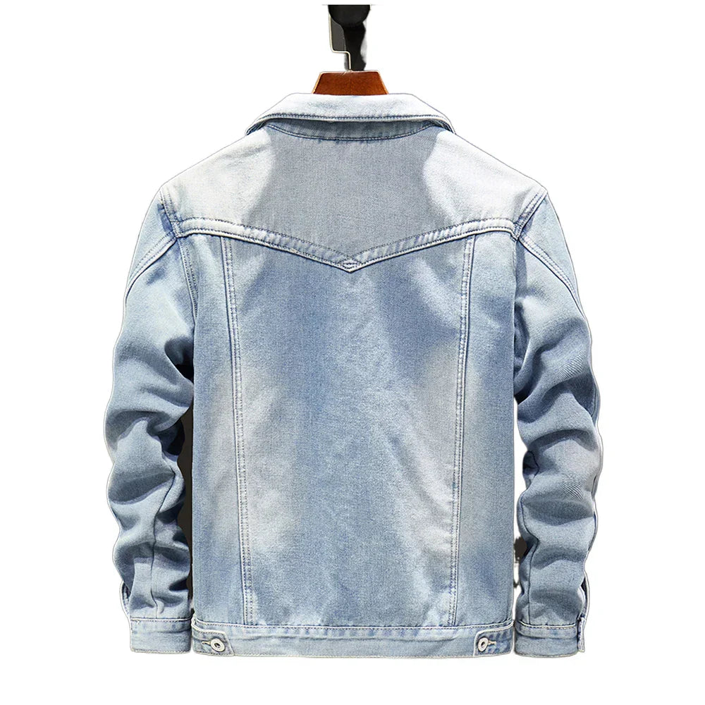 Jaqueta Jeans Masculina OV ( PROMOÇÃO DE INVERNO )
