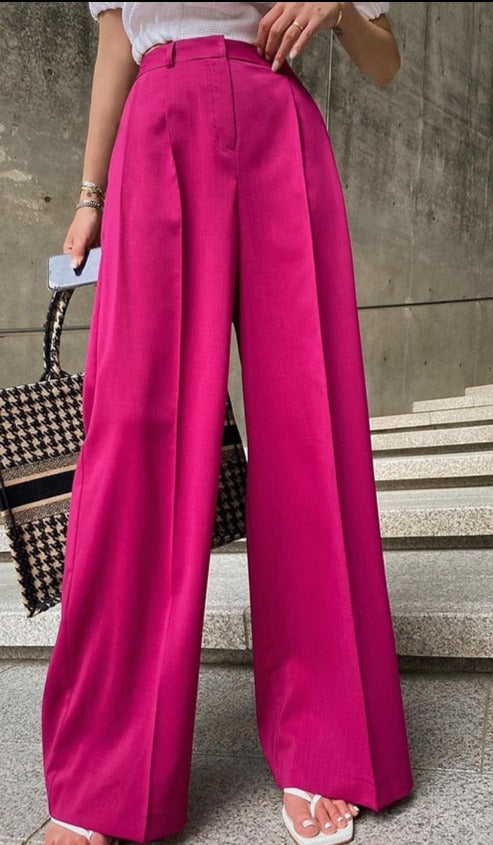 Calça Alfaiataria Rosa