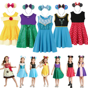 Vestido Princesas Encanta Verão