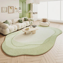 Tapete Sala De Estar Creme Irregular - Lojas Versalla