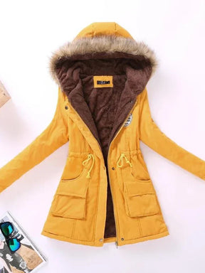Jaqueta Parka Feminina Acolchoada com Saphira