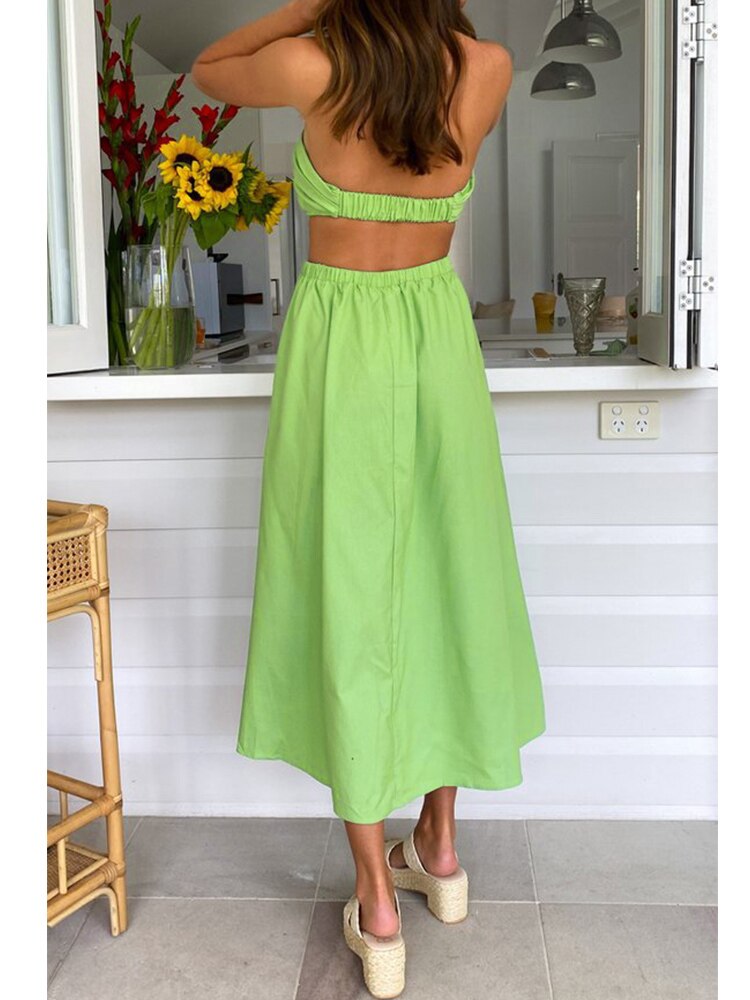 vestido midi patrícia