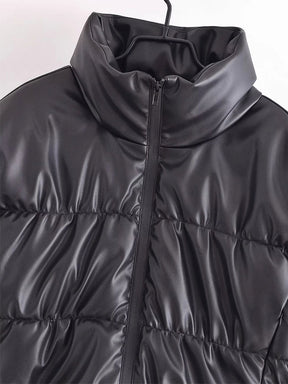 Jaqueta Puffer Feminina Élégance Hivernale