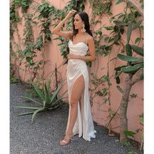 vestido longo élise