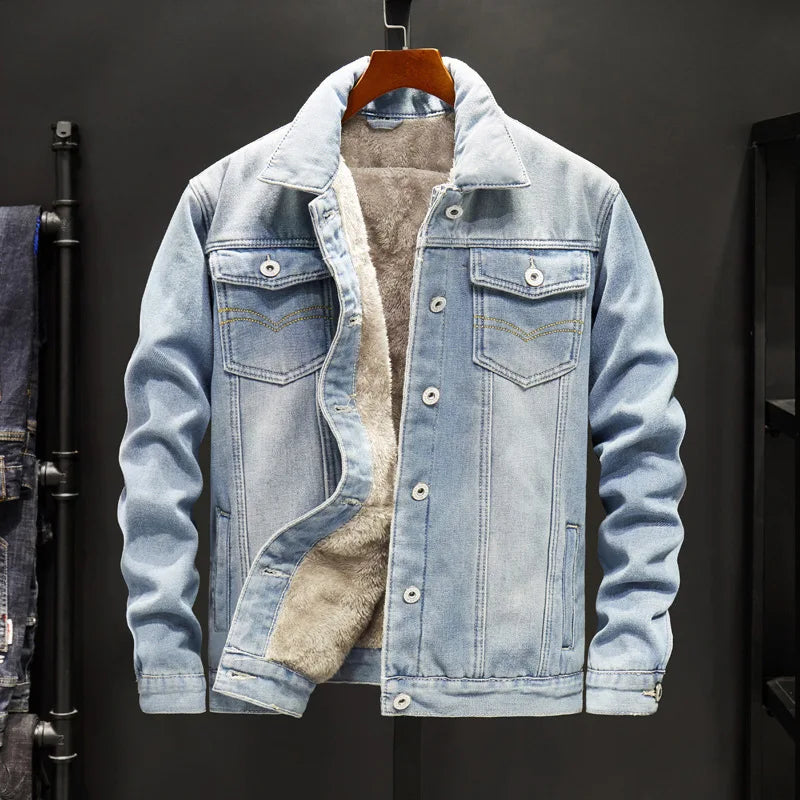 Jaqueta Jeans Masculina OV ( PROMOÇÃO DE INVERNO )