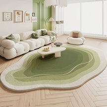 Tapete Sala De Estar Creme Irregular - Lojas Versalla