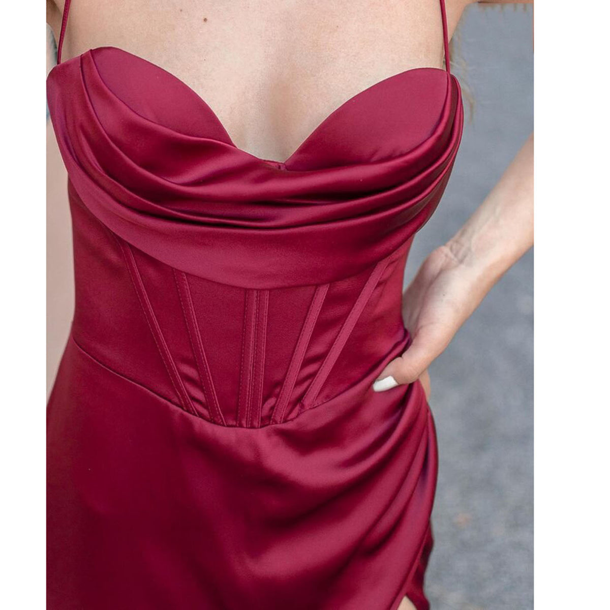 vestido longo élise