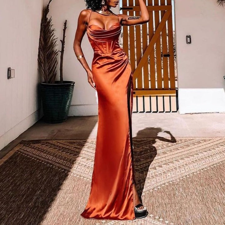 vestido longo élise